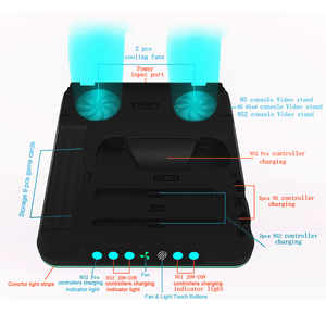 Nouvelle station d'accueil multifonction NS2 <span class=keywords><strong>Switch</strong></span> 2 Pro avec support et ventilateur de refroidissement pour Nintendo <span class=keywords><strong>Switch</strong></span>, <span class=keywords><strong>Switch</strong></span> <span class=keywords><strong>OLED</strong></span> et Switch2 - Product Image 3