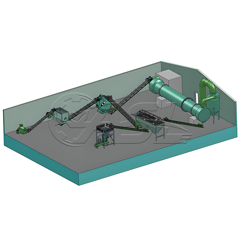 Eco Friendly Organic Fertilizer Production Line
