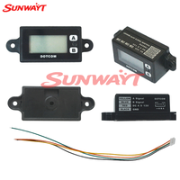 Contatore Elettronico LCD Resettabile, Contatore di Monete a 8 Cifre per Console di Gioco a Moneta e Timer Box