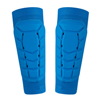 En gros, Manchon de compression molletonné pour mollets avec sangle de maintien pour protège-tibias de football, pour adultes et jeunes