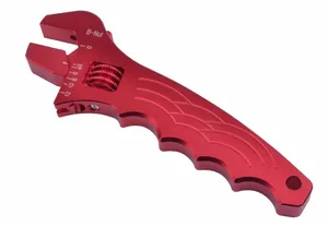 Custom Color Printed AN4-AN20 Aluminum Alloy Wrench <strong>Set</strong>, Extended Handle Adjustable Tool for Racing Car Maintenance &amp; Repair - Product Image 5