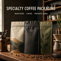 Bolsas de Muestra de Café de 125g para Tostadores de Café Especializado y Colecciones de Marca Privada