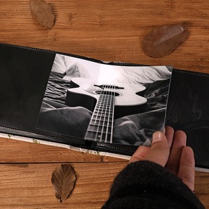 Vente en gros d'usine Album photo DIY 6 pouces Livre en plastique avec cordon 6 pouces 100 pièces pour le rangement Livre portable Durable Haute qualité - Product Image 4