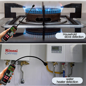 شاشة LED محمولة شاشة عرض صوت إنذار بشهادة سابقة بالكشف عن غاز مشترك ميثان طبيعي قابل للاحتراق قابل للاشتعال - Product Image 2