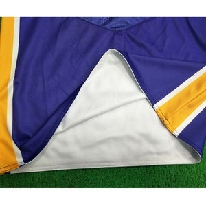 定制双面网眼篮球球衣套装升华印花可逆篮球服 - Product Image 4