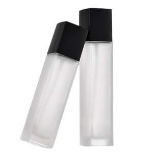 Tarro de Vidrio Esmerilado de 20g 50g, Frascos Cuadrados de Vidrio Grueso con Tapa <span class=keywords><strong>para</strong></span> Aceite, Bálsamo Labial, Cera y Cosméticos - Product Image 2