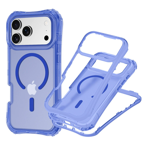 Funda híbrida magnética 3 en 1 de TPU para iPhone 15, 16, 17 Pro Max Air, funda gruesa para iPhone 17 Pro Max - Product Image 4