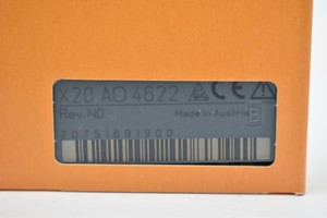 โมดูลเอาต์พุตแบบอะนาล็อกสำหรับระบบอัตโนมัติ PLC รุ่น X20 2462 X20AO4622 A0 Rev N0 โมดูลเอาต์พุตแบบอะนาล็อกสำหรับระบบอัตโนมัติ PLC รุ่น X20 AO 2462 X20AO4622 X20 A0 24 - Product Image 4