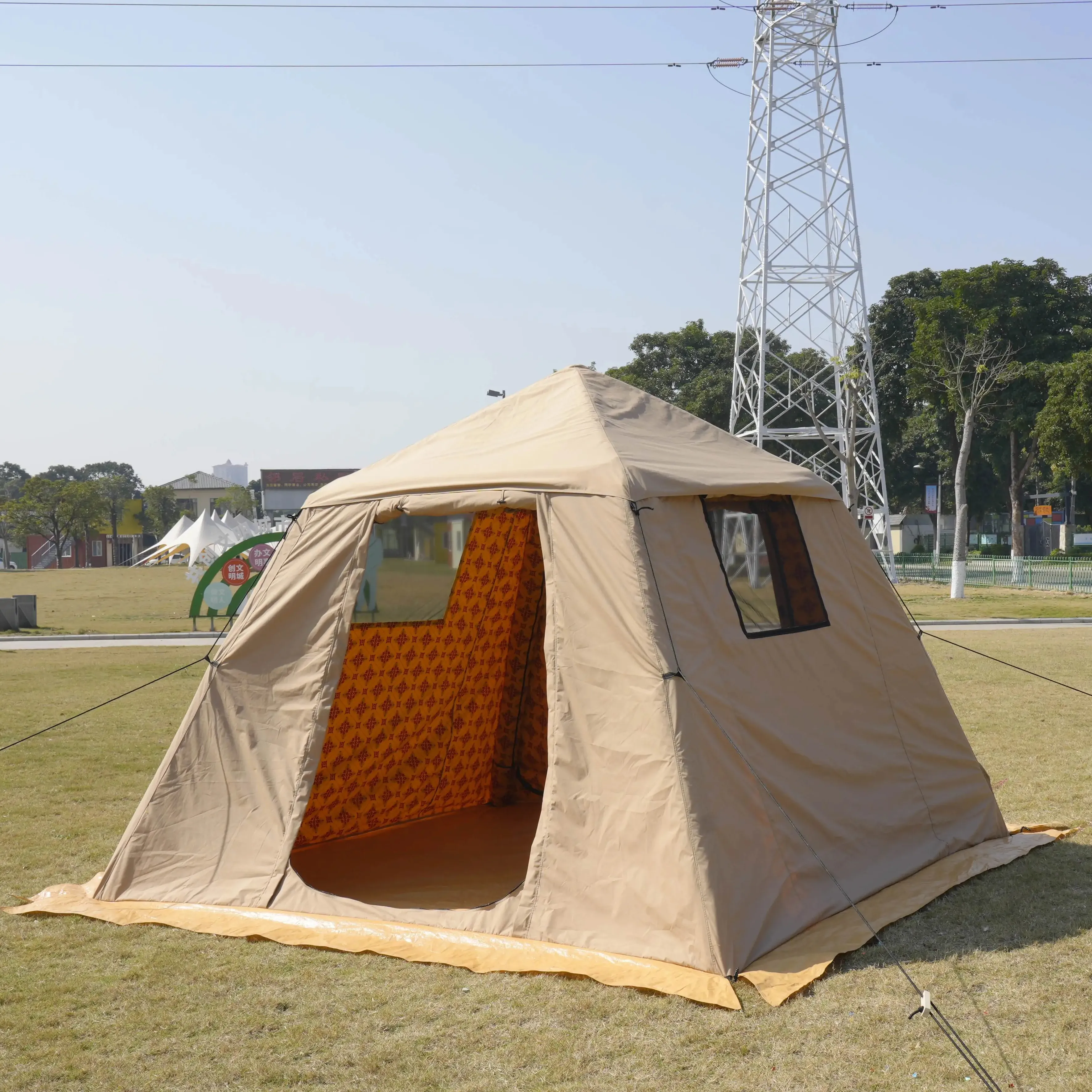 Inflable Big Air Indoor Eventos Túnel Camping Tienda al aire libre