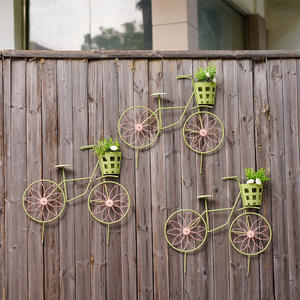 Support de fleurs en résine époxy simple, sculpté artistiquement, pour jardin, pelouse, extérieur, vélo, ornement de jardin, fabrication en usine - Product Image 4