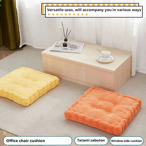 Meditasyon yastıklar kadife zemin yastıkları kare yuvarlak koltuk Tatami yastıklar Yoga oturma odası balkon ofis - Product Image 4