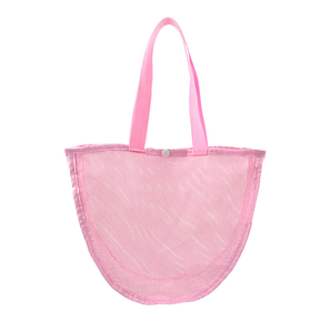 Bolsa de malla personalizada para juguetes de playa, bolsa de transporte para recolección de conchas, bolso de mano para viajes a la playa - Product Image 4