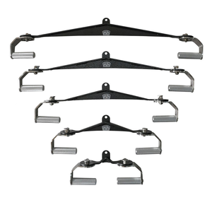 Accessoire de câble en acier robuste pour la gym, poignée magnétique réglable pour tractions dorsales, poignées de barre magnétiques pour l'haltérophilie - Product Image 1