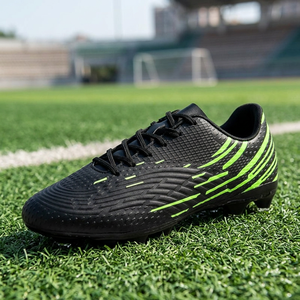 Zapatillas de Entrenamiento Unisex para Niños, para Interiores, con Tacos para Fútbol en Césped, Parte Superior Sintética, Entresuela de TPU, Suela de Goma, Nuevas para Estudiantes - Product Image 3