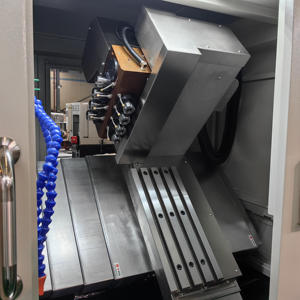 Centro de Torneado CNC HANSUN de Alta Rigidez, 5 Pulgadas, Máquina de Torneado/Fresado de Metal Automática Digital de Alta Precisión - Product Image 2