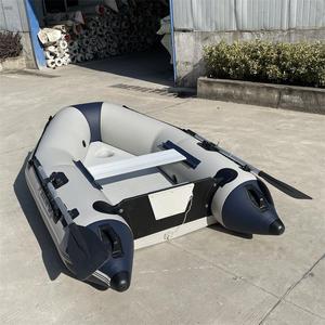 Perahu Ponton Tiup Solar Marine 2 Orang <span class=keywords><strong>2.3</strong></span> M, Lantai Dek Udara, Proses Penyegelan dengan Pengelasan Panas untuk Air Laut - Product Image 5