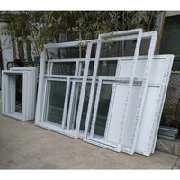 Ventana Corredera de Doble Riel Resistente a Huracanes para Uso Comercial, Fabricante Profesional, Marco Negro, Diseño de Lujo