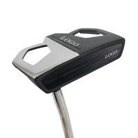 Putter de golf en acier inoxydable de haute qualité pour hommes droitiers avec poignée en caoutchouc à face fraisée CNC