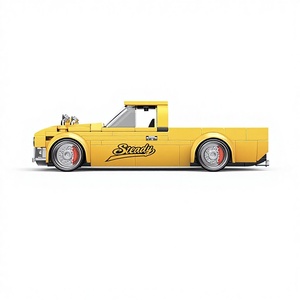 Produit transfrontalier très vendu : Blocs de construction Platinum PB8842, Jouet éducatif en plastique, Conteneur de voiture à huit compartiments Free <span class=keywords><strong>Pioneer</strong></span>, type pick-up - Product Image 6