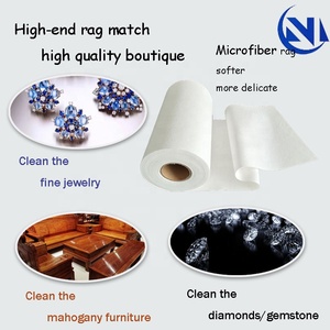 Chiffon de nettoyage de cuisine en microfibre Offre Spéciale blanc chiffon en fibre d'île pour perles et bijoux - Product Image 6