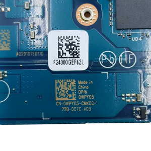 เมนบอร์ด Dell XPS 13 9305ของแท้ใหม่ i7-1165G7 0WPY05 FDP30 LA-K461P - Product Image 3