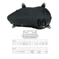 Pengiriman Cepat untuk Pesanan Grosir Speedometer Digital Sepeda Motor untuk Bajaj Pulsar 125 150 180 Dash