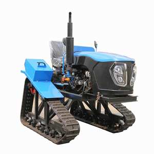 Solar elektrik pertanian Cina Dozer 35HP <span class=keywords><strong>50hp</strong></span> C502 60HP karet kecil trek taman traktor perayap Harga untuk dijual - Product Image 2