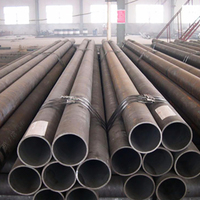 Tube rond en acier au carbone soudé ERW pour échafaudage, garde-corps, structure de serre - Vente en gros usine