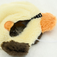 Pochette porte-clés de haute qualité animaux Kawaii ours mignon porte-monnaie en peluche personnalisé pour les enfants