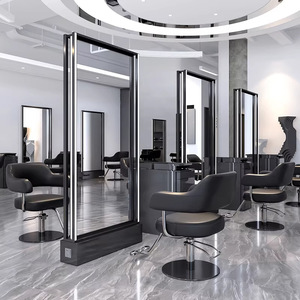 Miroir de Barbier Mural avec Lumières LED, Design Moderne, Haute Qualité, Prix de Gros Usine, Spécialement Conçu pour les Salons - Product Image 4