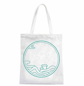 Bolsa de Mano de Lona de Algodón Resistente con Impresión Personalizada de Alta Calidad, para Compras, Reutilizable, Regalos Promocionales para Empresas, Venta al Por Mayor - Product Image 5