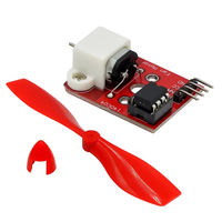 Module de commande de moteur de ventilateur DC L9110 - Carte de contrôle de vitesse XD67 avec hélice pour robot d'extinction d'incendie