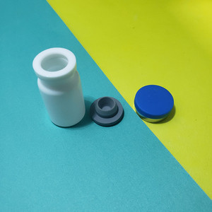 Flacone da 7ml in plastica, flacone in polvere bianca congelata, flacone vuoto per virus per bestiame - Product Image 3