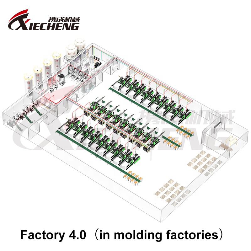 plastic blender machine industrial