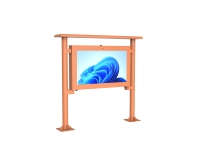 Meilleures ventes de panneaux numériques à LED pour l'extérieur et 5000 écrans Cd Lecteur publicitaire Support horizontal Panneau d'affichage sur poteau