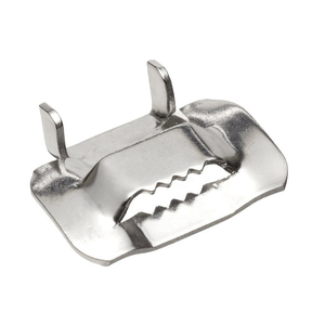 1/2 1/4 3/4 5/8 in acciaio inox fibbia tipo di dente banding cavo cravatta fibbia 2 pollici in metallo stretto morsetto di fissaggio dei cavi fibbia - Product Image 1