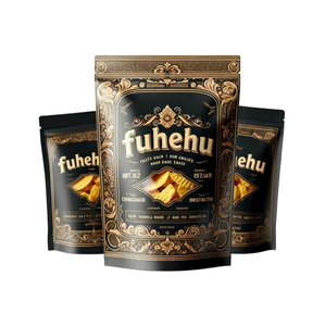 Bolsa de pie sellada con calor impresa personalizada para galletas y aperitivos con cremallera, bolsa de papel de aluminio a prueba de humedad, bolsa para alimentos y frutas secas - Product Image 6