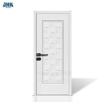 JHK-019 Panneau de porte blanc lisse de haute qualité pour maisons, finition apprêt blanc, fabrication chinoise