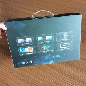 SD200 Mini Projetor Sem Fio HD Android Projetor De Vídeo HD Levou Conexão WIFI Portátil Home Theater Projetor com Smartphone - Product Image 6