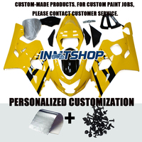 INMT - Vente directe d'usine - Kits de carénage de moto en plastique ABS GSXR600 750 2004-2005 - Résistant aux rayures - Personnalisé
