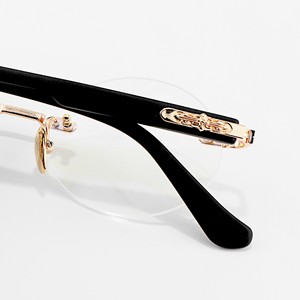 Gafas de lectura unisex modernas sin montura estilo retro 2026 para hombre y mujer, lentes circulares, al por mayor de Guangdong - Product Image 5