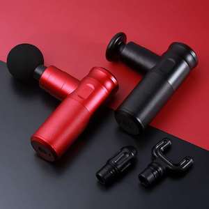 Venta caliente última relajación muscular Fascia masajeador <span class=keywords><strong>pistola</strong></span> con 4 potenciador <span class=keywords><strong>de</strong></span> vibración corporal para uso doméstico - Product Image 6
