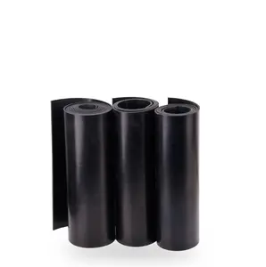 China recycled tire NR EPDM SBR rubber sheet Black 2mm