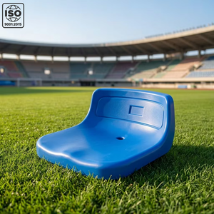 Sièges de stade en plastique HDPE durables, chaises de tribune résistantes aux UV pour le basketball, les événements en plein air et les sites sportifs - Product Image 3