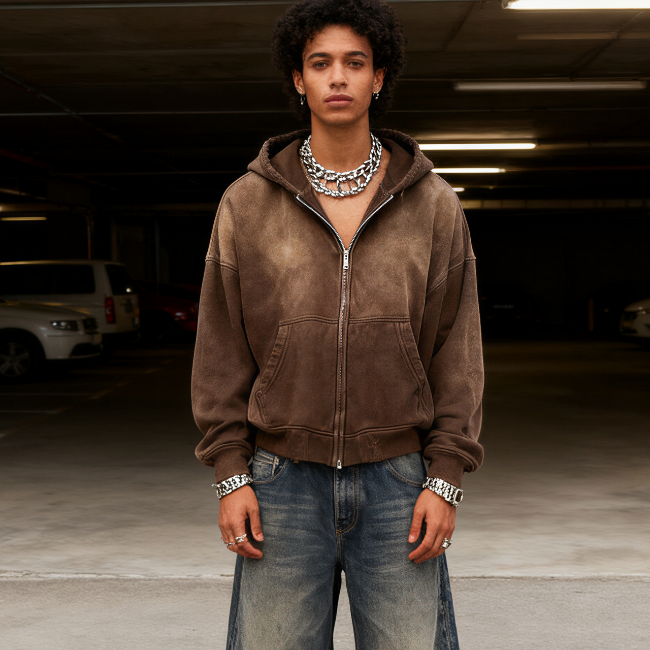 สีน้ำตาล