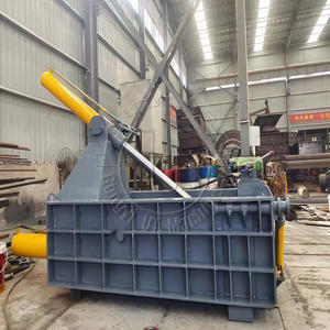 Presse à balles hydraulique horizontale automatique de 315 tonnes pour métaux de rebut avec moteur en alliage d'acier inoxydable, roulement et boîte de vitesses pour acier, aluminium et canettes - Product Image 5