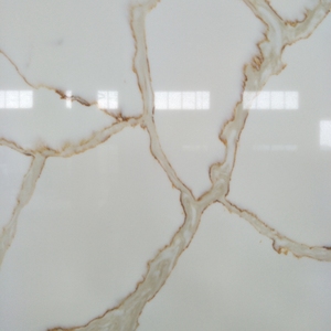 SH8381 Nhân Tạo Lớn <span class=keywords><strong>Manmade</strong></span> Calcatta Trắng Đá Thạch Anh Đá Tấm Giá Calacatta Oro Vàng Thạch Anh Đá - Product Image 6