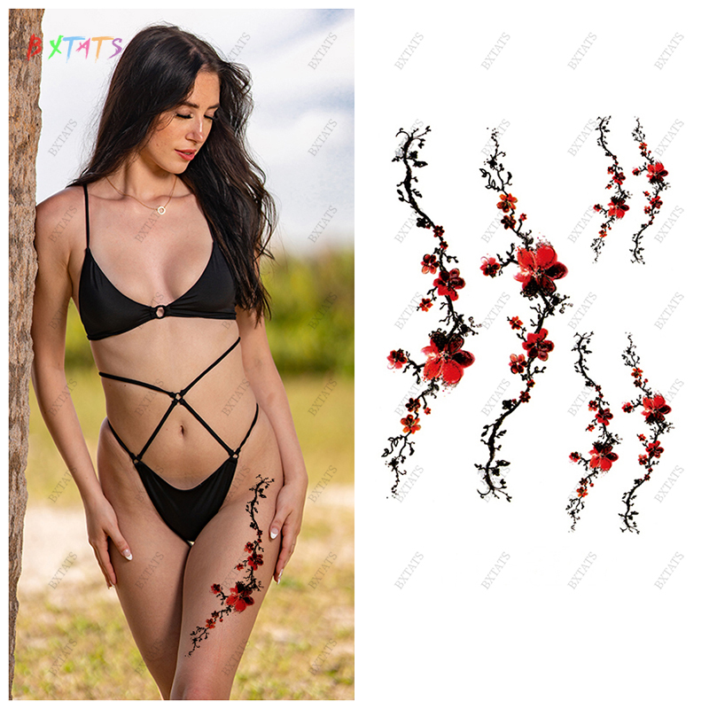 Scary Temporary Tattoos Halloween Fake Scars