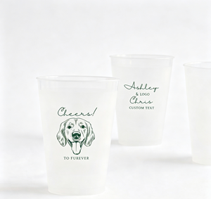 Custom Printed Reusable Frosted <b>Plastic</b> Cup 12oz Party Drinking Tumbler for Event Favors Promotional Gifts - Product Image 1