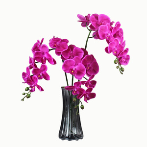Orchidée Phalaenopsis Artificielle 92cm Effet Naturel, 9 Têtes, Tige Pliable, pour Mariage, Fête, Décoration de Table à Domicile - Product Image 1